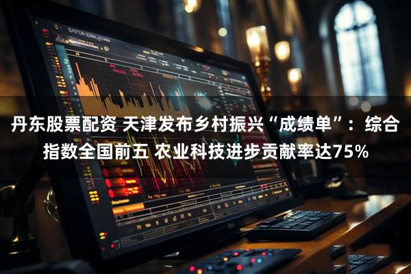 丹东股票配资 天津发布乡村振兴“成绩单”：综合指数全国前五 农业科技进步贡献率达75%