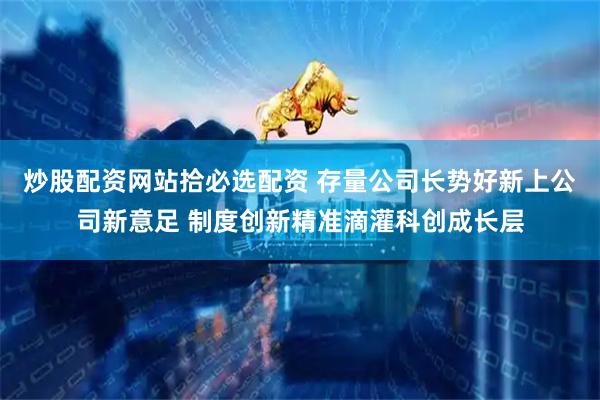 炒股配资网站拾必选配资 存量公司长势好新上公司新意足 制度创新精准滴灌科创成长层
