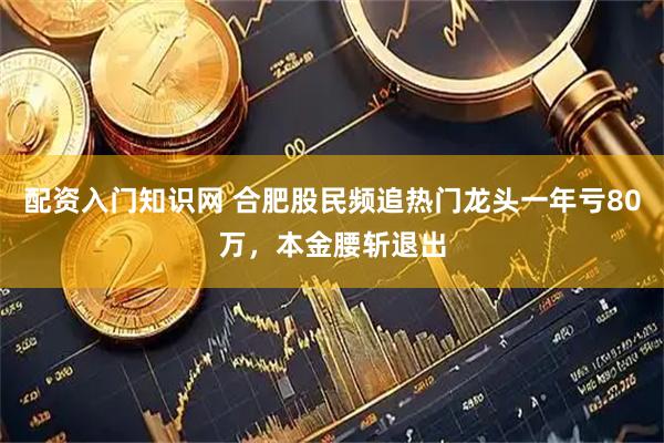 配资入门知识网 合肥股民频追热门龙头一年亏80万，本金腰斩退出